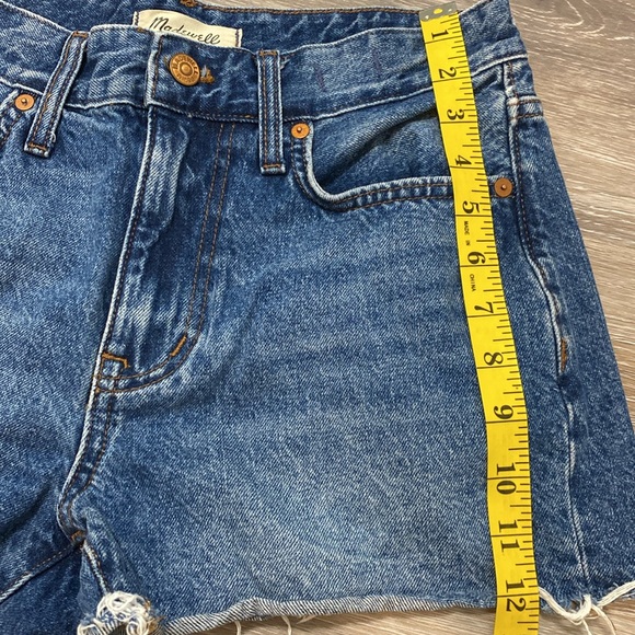 Madewell Relaxed Women’s Jean Shorts Size 25 Blue - Picture 7 of 11
